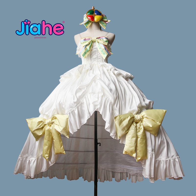 Anime Cosplay Lolita - Amu Hinamori Wedding Dress Cosplay Shugo