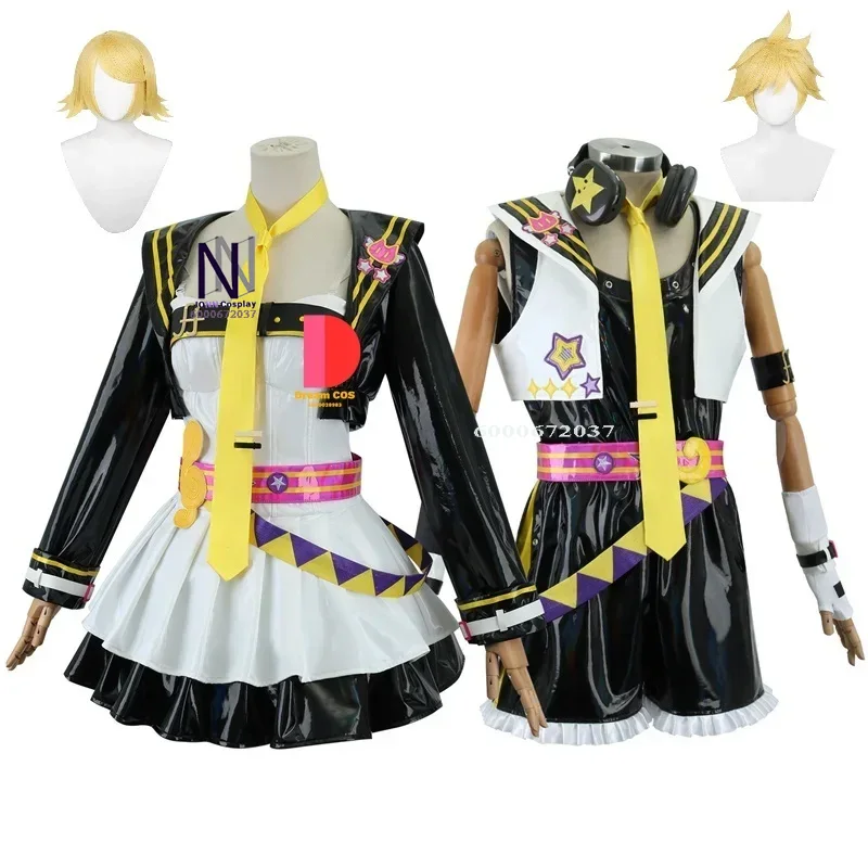 Anime Cosplay Duo - Game Muse Dash and Rin Cosplay