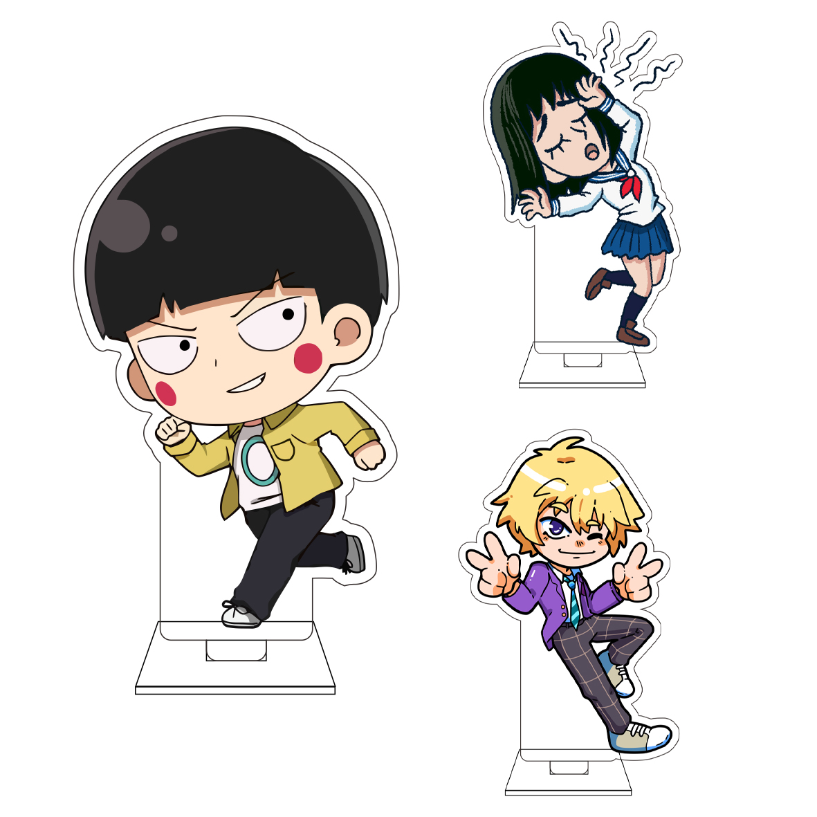 10CM Anime Mobu Saiko Hyaku Co - Anime Cosplay Sus ulasan dan harga