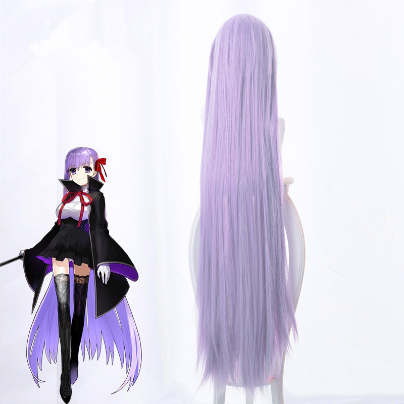 Fate EXTRA CCC Cosplay Wig BB  - Anime Cosplay Girl With Black Hair ulasan dan harga