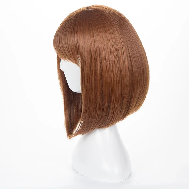 Short Brown Bob Heat Resistant - Anime Cosplay Website ulasan dan harga