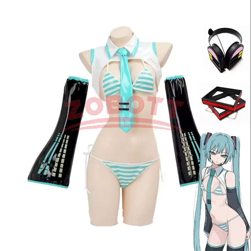 Game Miku Cosplay Miku Formula - Anime Cosplay Bikini ulasan dan harga