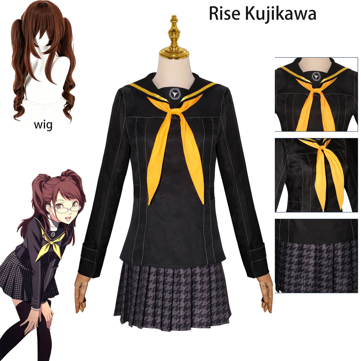 Game Persona 4 Golden Rise Kuj - Anime Cosplay Duo ulasan dan harga