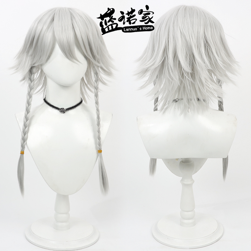 Synthetic Hair Sakuya Izayoi C - Cosplay Anime White Hair ulasan dan harga