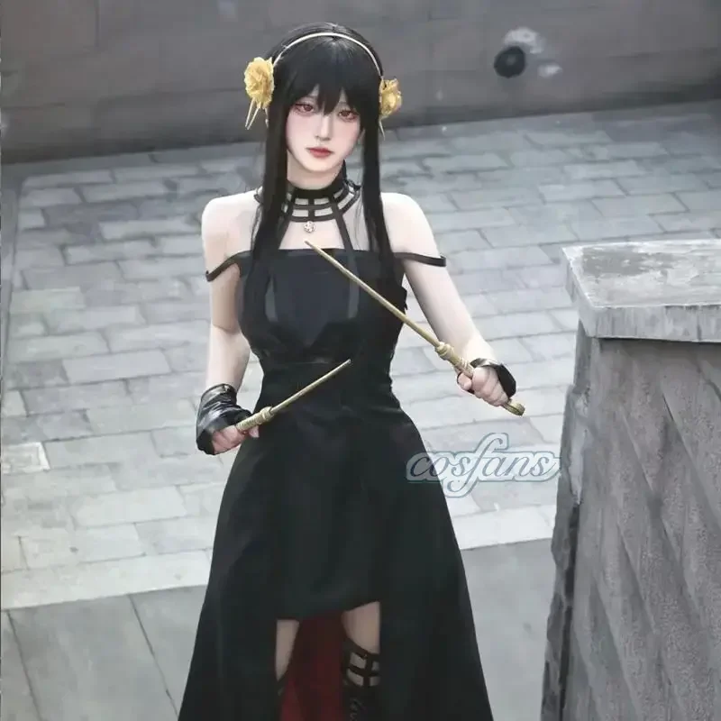 Spy X Family Yor Forger Cospla - Anime Cosplay Yor ulasan dan harga