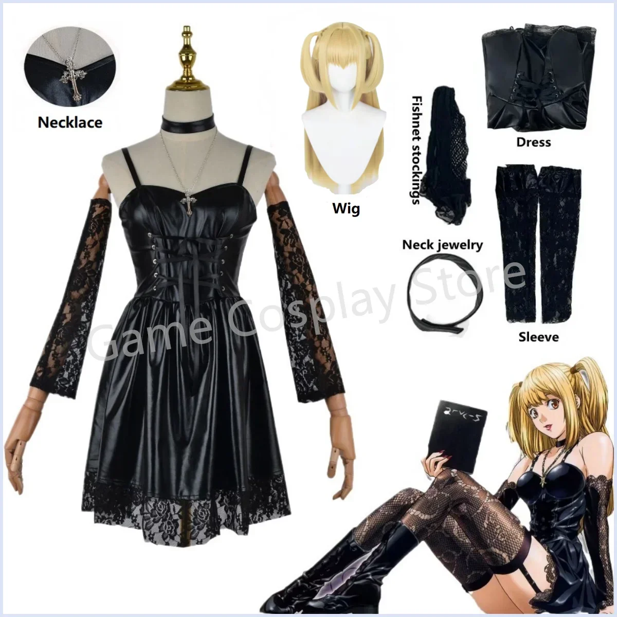 Misa Amane Cosplay Costume Dea - Anime Cosplay Yor ulasan dan harga
