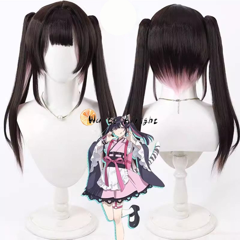 Cosmic Princess Kaguya Noi Kom - Anime Cosplay Girl With Black Hair ulasan dan harga