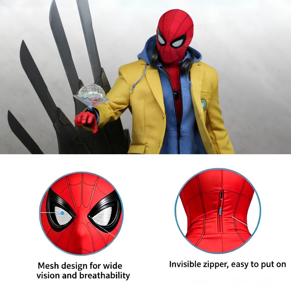 2PCS 1: 1 Superhero Mask/Spide - Anime Cosplay Website ulasan dan harga