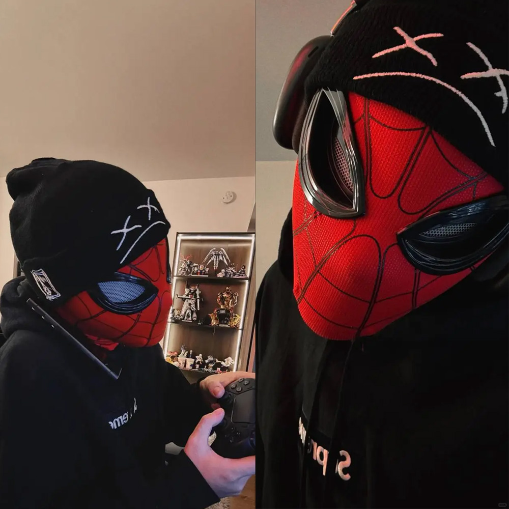2PCS 1: 1 Superhero Mask/Spide - Anime Cosplay Website ulasan dan harga